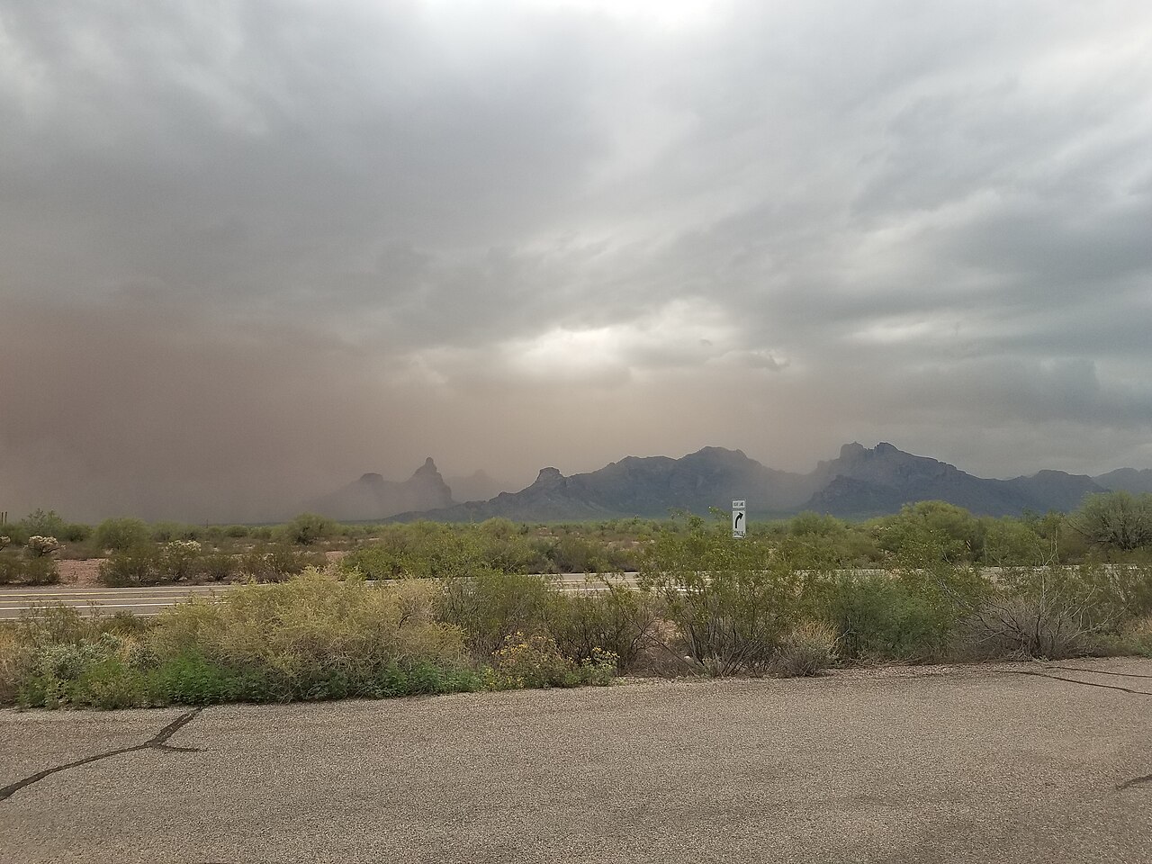 Dust storm